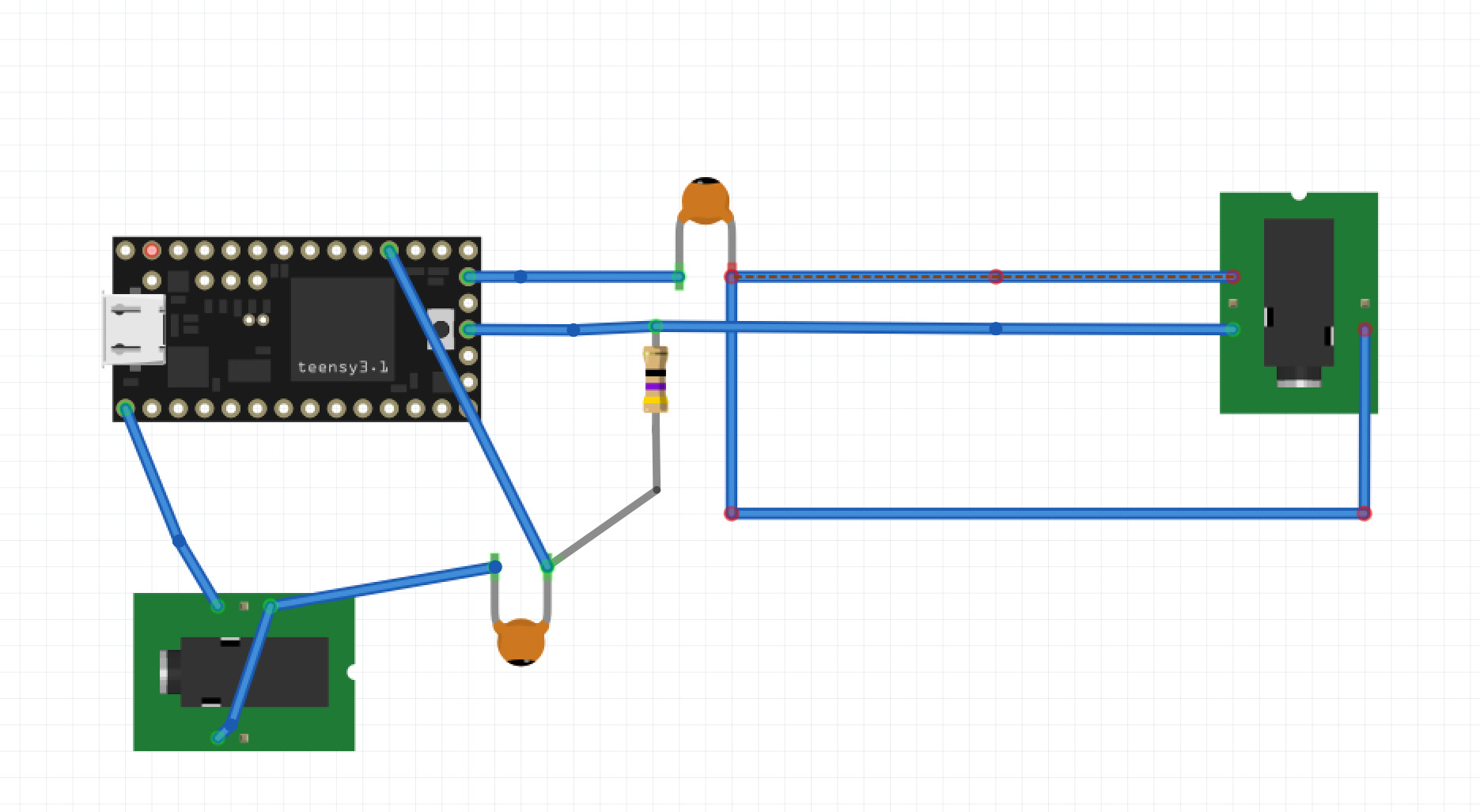Speech Filter Circuit Band Pass Filter Circuit